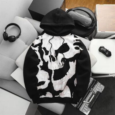 Áo khoác, áo hoodie big size unisex in lụa charm độc lạ (Mẫu 8)