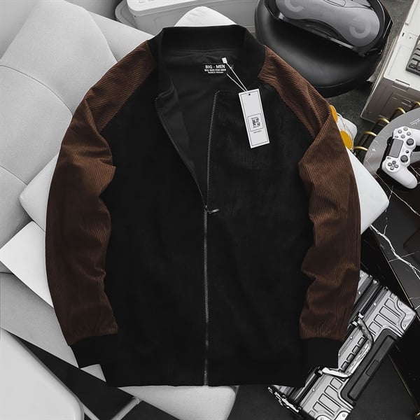 Áo khoác bomber 2 lớp phối màu thời trang (Mẫu 5) - Ảnh 2