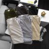 Quần kaki short trơn big size nam (Mẫu 4)