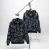 Áo hoodie big size unisex hình in full áo - mặt cười (Mẫu 6)