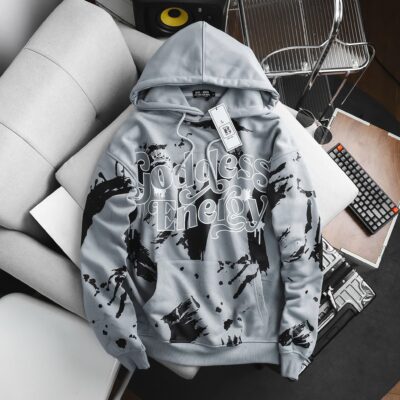 Áo khoác, áo hoodie big size unisex in lụa charm cá tính <130kg