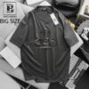 [ Big size< 135 kg] Áo thun cotton bigsize nam in Vintage Race thời trang Big Men