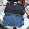 Áo thun cổ tròn chất thun lạnh tổ ong thể thao nam bigsize tay ngắn không cổ size 85kg - 140kg