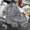 Set bộ quần áo vải jean gấm muối tiêu thời trang bigsize nam 85- 135 kg