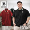Áo thun polo phối cổ thêu gấu bigsize nam 90-140kg