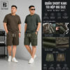 BIG MEN- Quần short kaki túi hộp cá tính thời trang bigsize nam 80- 130kg
