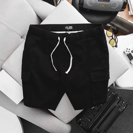 BIG MEN- Quần short kaki túi hộp cá tính thời trang bigsize nam 80- 130kg - Ảnh 9